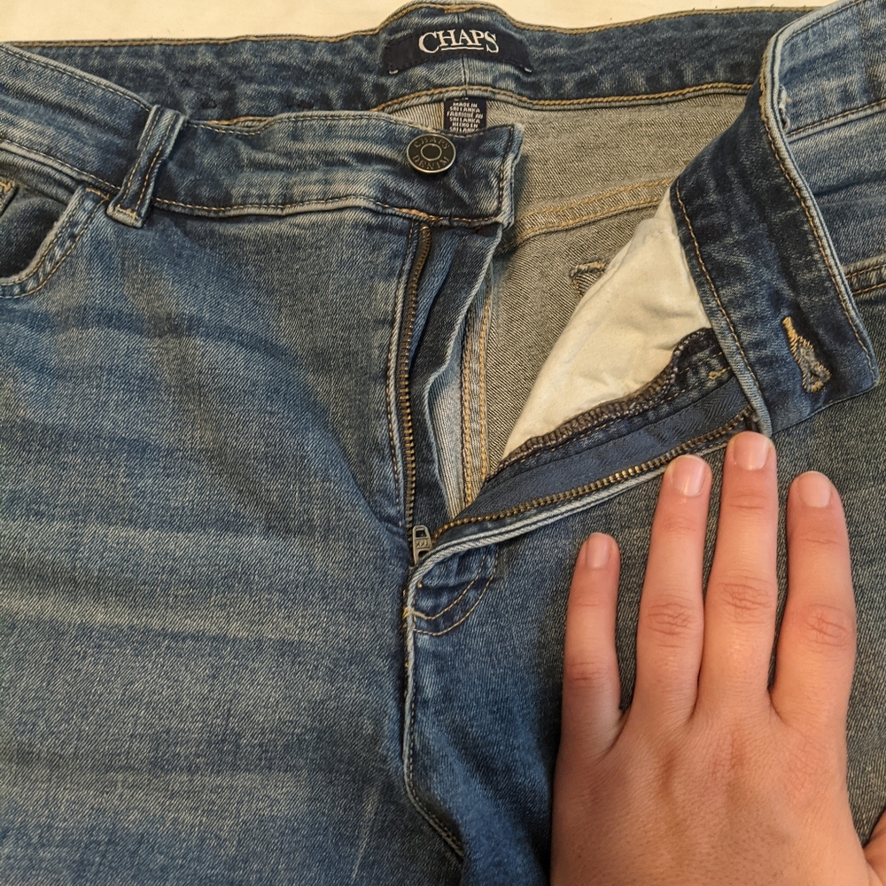 Embroidered Blue Jeans - Picture 6 of 8